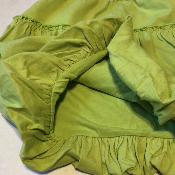 NWT Hanna Andersson Line Green Tulip Skirt - Picture 3 of 7